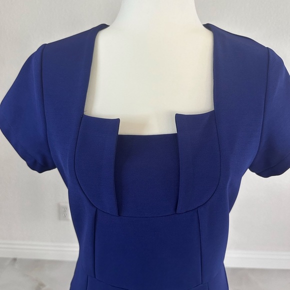 Royal Blue Women's Dress - Picture 2 of 5